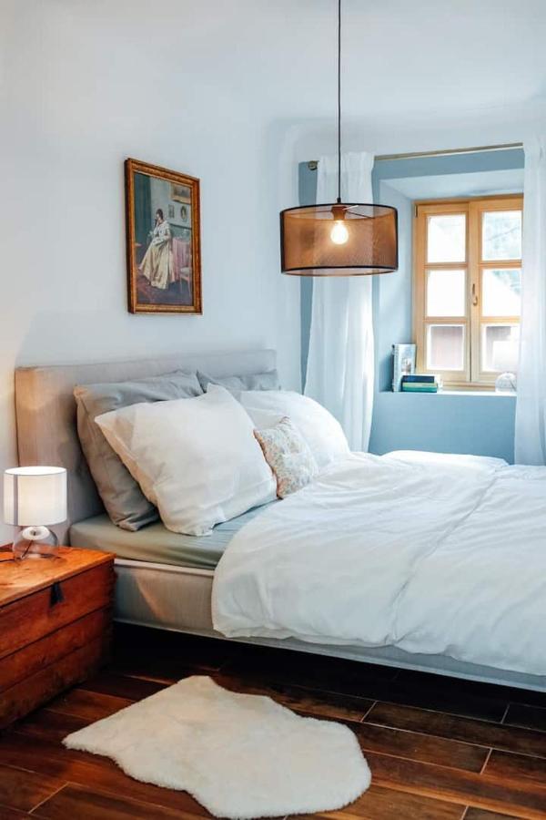 Apartment Aussee- Beletage Salzherrenhof- Kueche, Wlan, Netflix บาดเอาส์ซี ภายนอก รูปภาพ